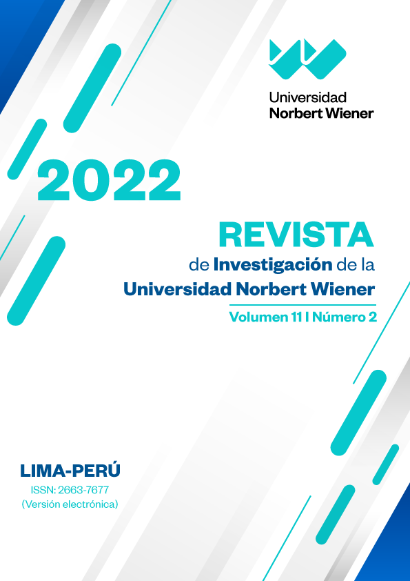 					Ver Vol. 11 Núm. 2 (2022): Revista de Investigación de la UNW
				
