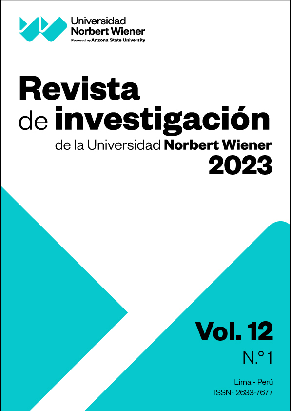 					Ver Vol. 12 Núm. 1 (2023): Revista de Investigación de la UNW
				